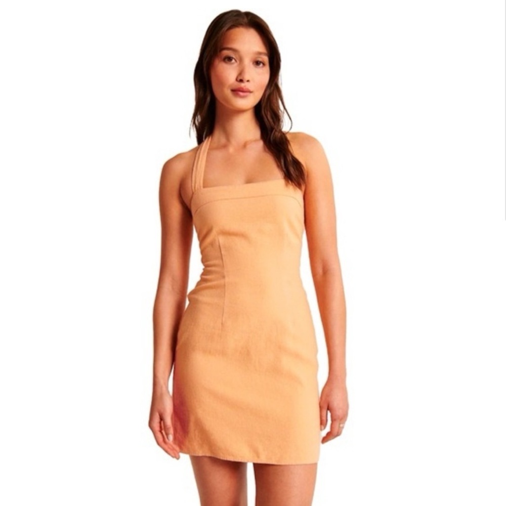 Abercrombie & Fitch Halter Mini Dress
